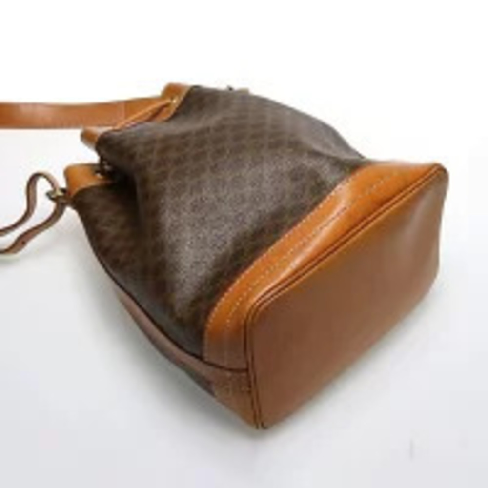 Celine bag shoulder Macadam brown